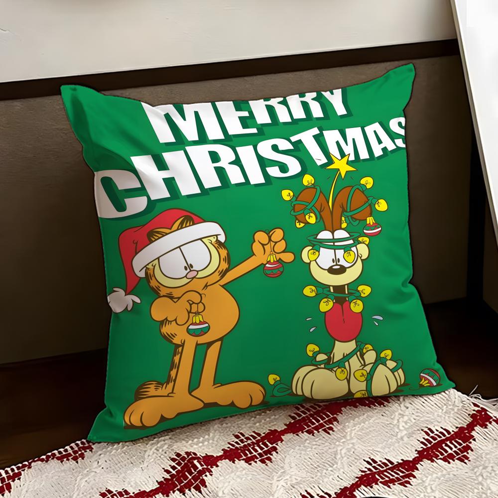Garfield Cushion Cover Reversible Soft Durable Pillow Cover Home  Car MultiScene Use for Daily Comfort