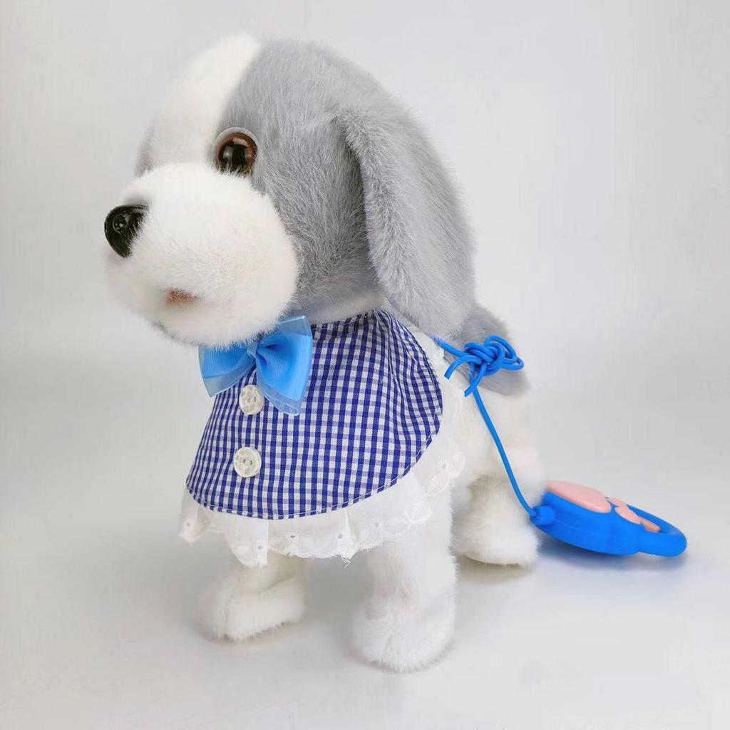 Интерактивная электрическая плюшевая игрушка Кот: Ходит, поет, кивает, мяукает и высовывает язык