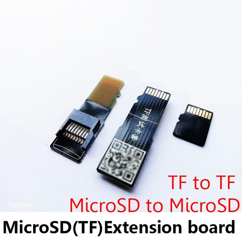 1x Test Tool For Micro SD TF Memory Card Male To Female Extension Adapter Extender PCBA Connector For Phone Computer MP3 MP4 GPS