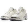 New JORDAN 3 Retro Sail Cement Grey Women's CK9246-100