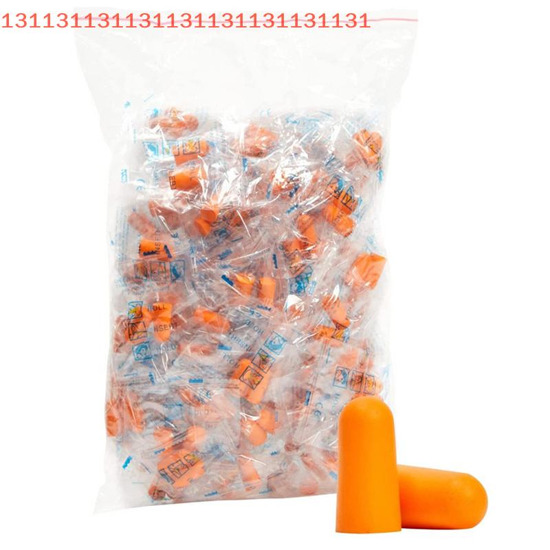 10Pairs Soft Orange Foam Ear Plugs Tapered Travel Sleep Noise Prevention Earplugs Noise Reduction Sound Insulation EarProtection