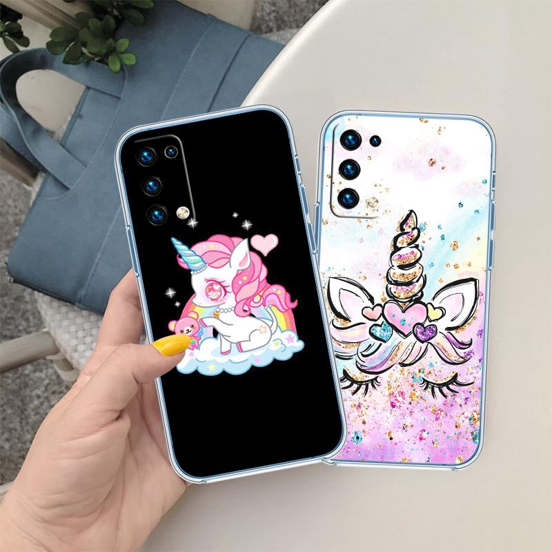 RP14 Cartoon Unicorn Phone Case for Motorola Moto G10 G20 G30 G31 G32 G34 G35 G41 G42 G50 G51 G52 G55 G60 G60S G62 G71 G72 G75