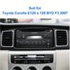 2 Din Автомагнитола 9'' Рамка для Toyota Corolla E120 e 120 для BYD F3 2007-2011 Панель приборной панели Фасция Стерео Панель Комплект для приборной панели