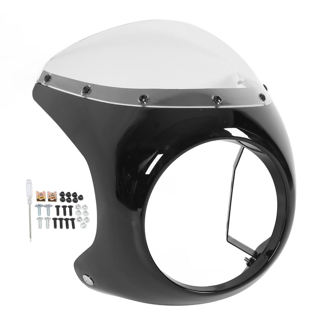 7-дюймовый передний обтекатель мотоциклетной фары, гладкая поверхность, устойчивый к старению, износостойкий, подходит для мотоцикла с круглыми фарами