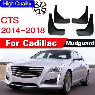 4 шт./компл., передние и задние брызговики автомобиля для Cadillac CTS 2014-2018, брызговики, брызговики, брызговики Fender 2015 2016 2017