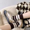 Kawaii Women Striped Socks Set 5 Pair Lolita Harajuku Anime Cotton Socks For Girls Sports Socks