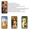 Чехол для iPhone 16 15 Xiaomi Redmi Note 14 13 12 11 Pro Max X 8 16e Samsung Galaxy S25 S24 S23 Moto OPPO Huawei Золотистый ретривер Собака Милый чехол для телефона