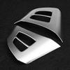 2pcs Chrome Steering Wheel Button Frame Decoration Cover Trim for X5 E70 2008‑2013
