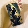 Чехол для телефона Ворон Темная Ворона Для Redmi Note 13 14 15 Pro Plus 12 13C 12C 15C 9 10 10C 9T 9C 9A ТПУ Мягкий Чехол Прозрачные Чехлы для Телефона Sho