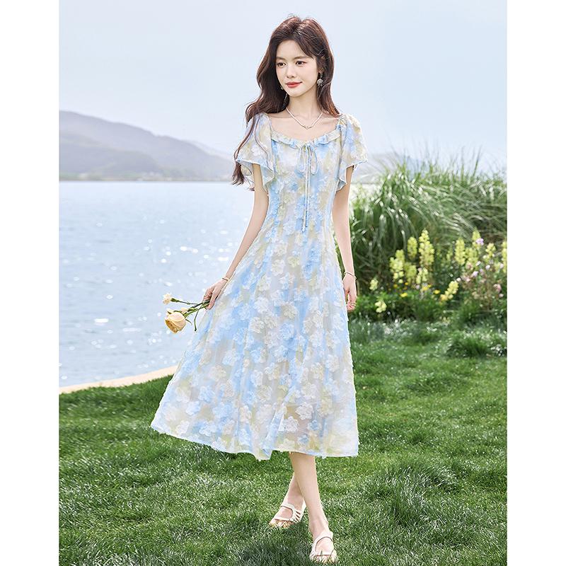 Design Sense Niche Fashion Temperament Slimming Dress for Small Figures