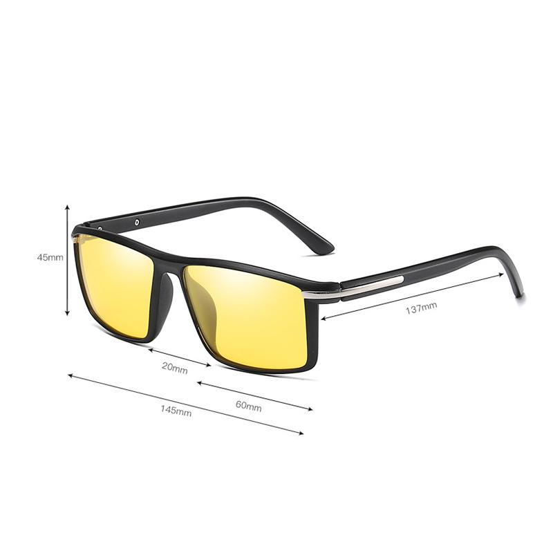 Мужские и женские поляризационные солнцезащитные очки, классические солнцезащитные очки для вождения на открытом воздухе, ночного видения, подарки
