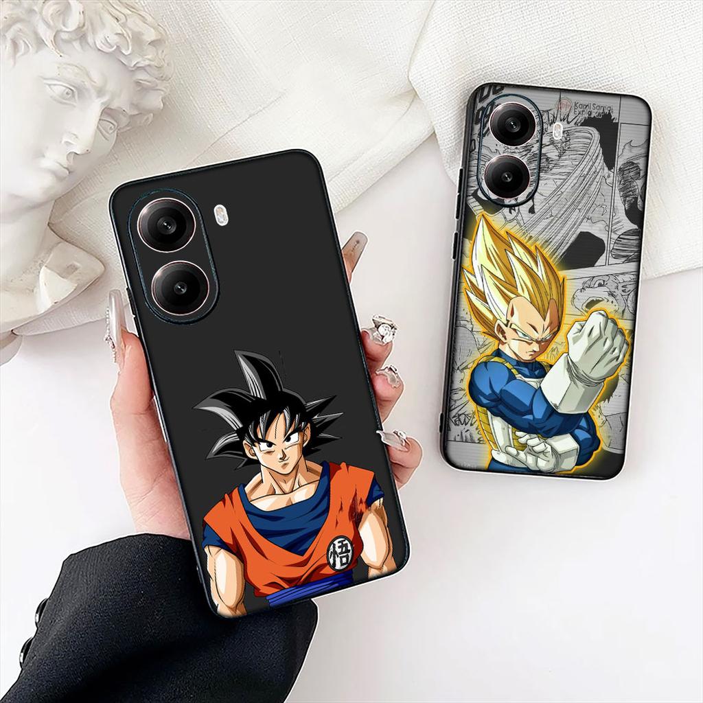 Super Dragons Gokus Balls Vegeta Cover for Motorola Moto E13 E20 E32 E22 E14 E15 G32 G60 G72 G7 G8 G82 G9 Plus Power Phone Case
