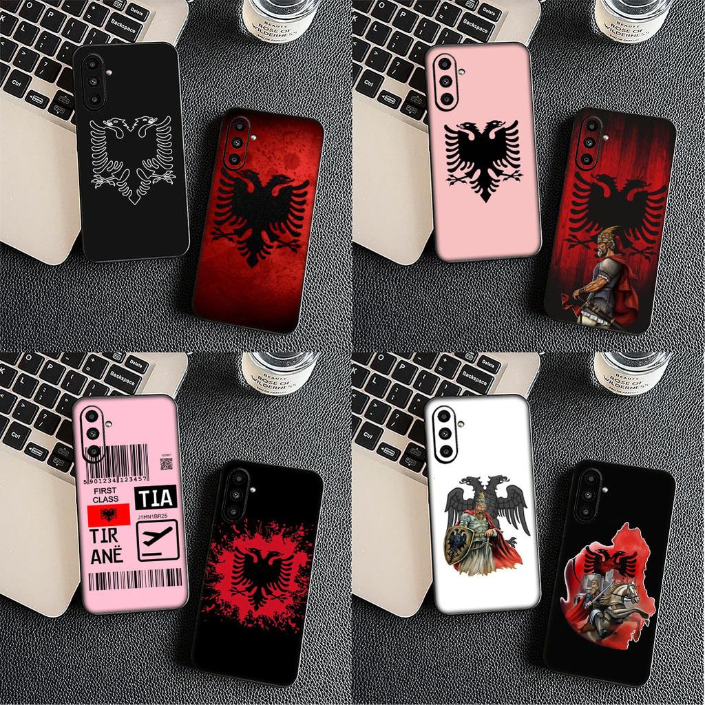 Cover for Apple iPhone 16 15 14 11 Pro Max 6 7 8 Plus + SE2 SE3 SE 2022 2020 8+ Phone Case Wallpaper Albania Albanians Flag