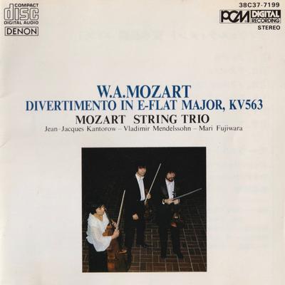 CD В.А.МОЦАРТ, ОРЕЛ НИКОЛЕ, МОЦАРТ - Дивертисмент (Струнное трио) В E-fla 38C377199 Denon 1984 Япония Классический Б/У