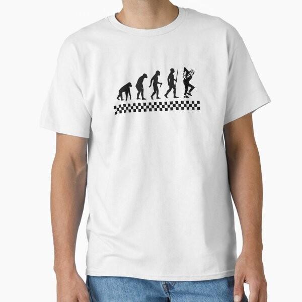 Evolution of Ska Classic T-Shirt T-Shirt Made in US/AUS Size S-2XL Unisex T-Shirt