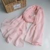 High-End Japanese Cotton-Linen Scarf: Autumn/Winter Candy Color Shawl & Sunshade for Women