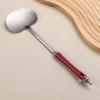Stainless Steel Wok Spatula Wooden Handle Mushroom Shovel  Kitchen Accessories Essentials