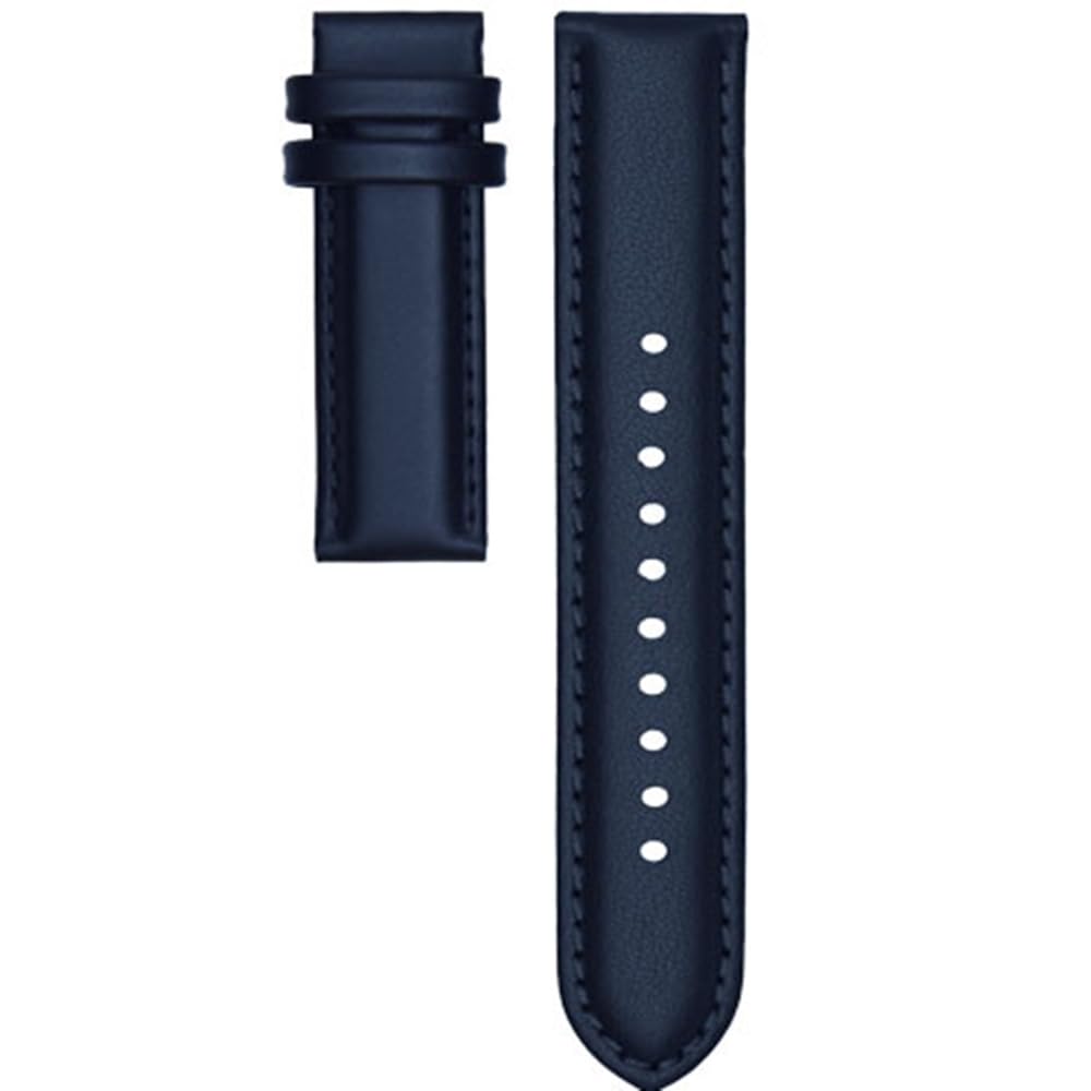 Ремешок из мраморной кожи, темно-синий, коллекция мрамора M006NVSPG [Christian Paul] Мужские Женские []