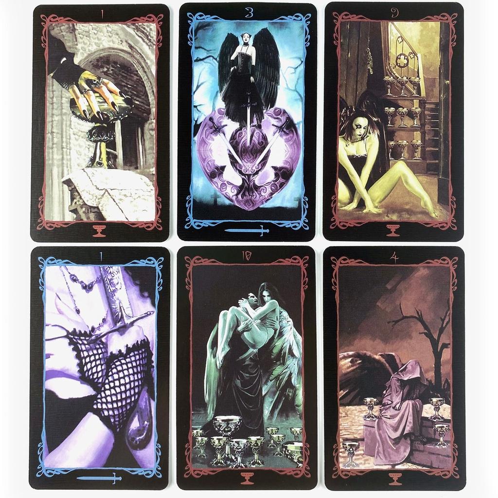 Dark Angels Tarot Deck Leisure Party Board Game Fortune-telling Prophecy Oracle Cards