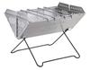 CAPTAIN STAG Barbecue Stove Grill Bonfire Stand Smart Grill Type2 Stainless Steel 2 Pieces Each Silver Assembled Width 235 X Depth 185 X Height 210 Mm