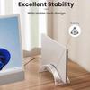 Acrylic Desktop Stand Acrylic Vertical Laptop Stand With High Stability Strong Load-Bearing Capacity For Personal For Organized