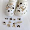 New Hole Shoes Shoe Buckle DIY Jinta Love Rhinestone Shoes Flower Shoes Buckle Garden Shoes Decorative Accessories Set