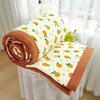 Printing Summer Quilt Cotton Air Conditioning Throw Blanket Skin Friendly Bedroom Ice Cool Thin Bed Quilts Bedding Nap Blankets
