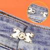 Джинсовые украшения, пуговицы на талии, аксессуары для одежды, зажим для талии, затягивающая пуговица на талии, женские аксессуары