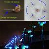 Wind Power Generation Small Windmill Mini Windmill Car Decorations Durable LED Light