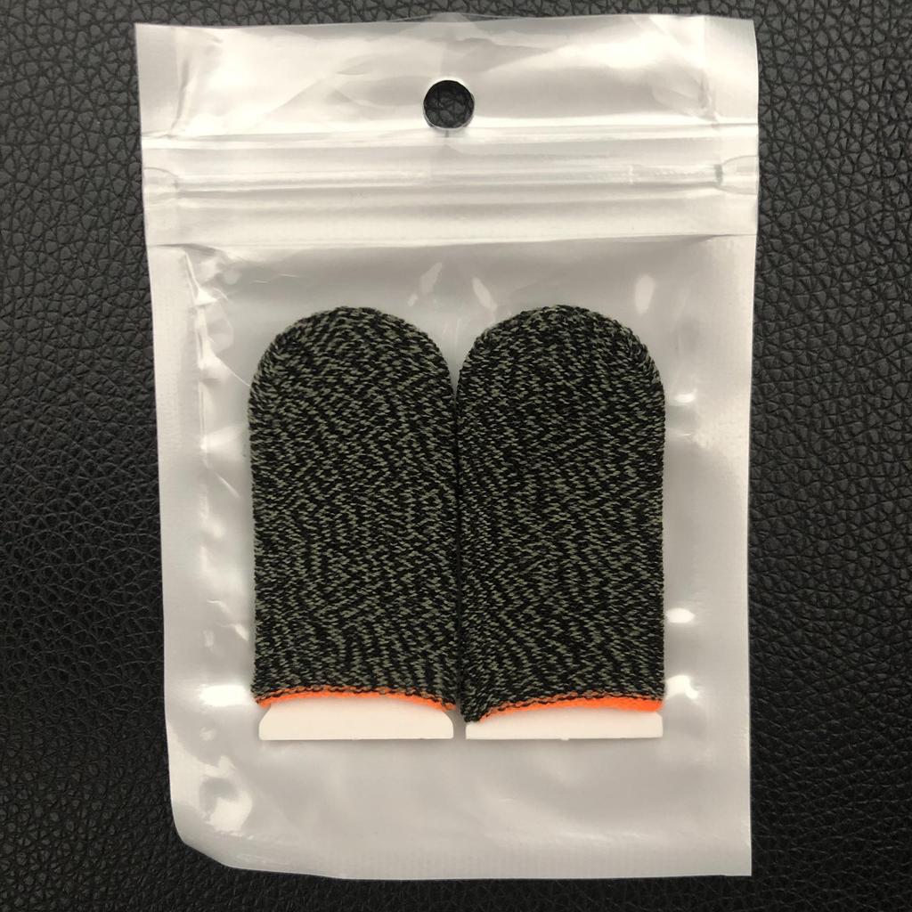 Copper Fiber 18-Pin Game Finger Sleeves - Sweatproof, Precision, Professional Gaming Gloves