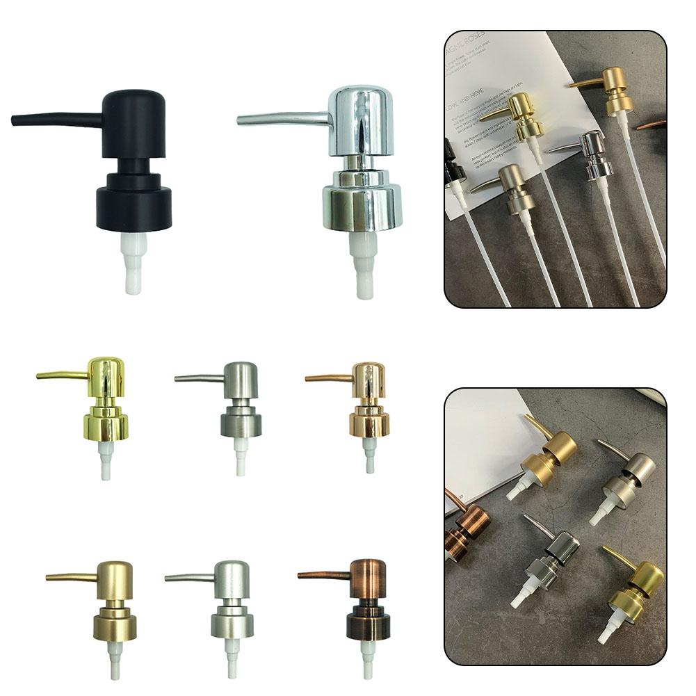 Головка насоса для мыла Головка дозатора жидкого лосьона Насадка для бутылок с мылом в ванной Насадка для замены лосьона в ванной Трубка насоса для шампуня