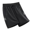 Летние тонкие спортивные шорты большого размера для мужчин, быстросохнущие дышащие свободные повседневные брюки для бега и фитнеса