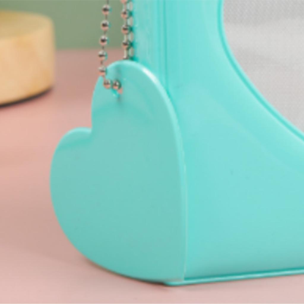 Pockets Photo Album Hollow Heart Cover DIY Making 3in Single Compartment PVC Pure Color Simple