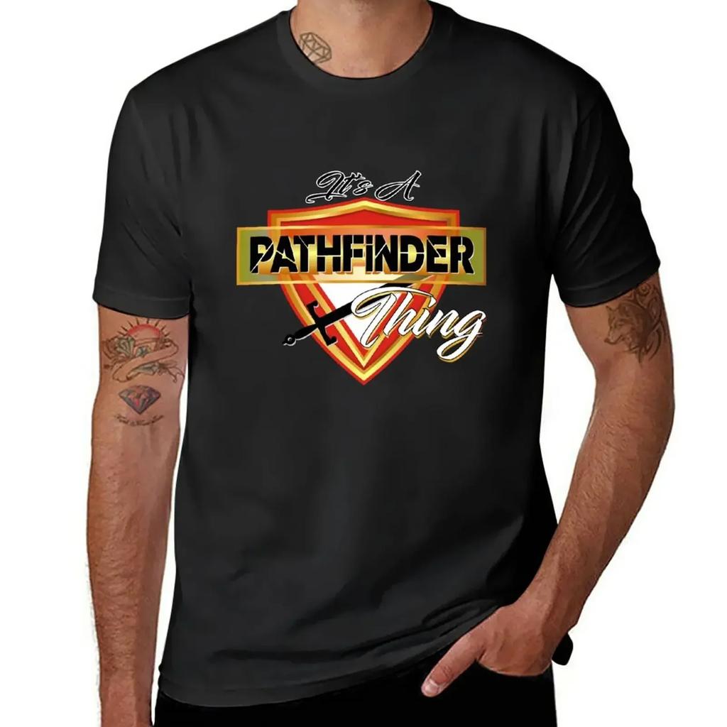 Pathfinder Thing T-Shirt anime boys whites cute tops men clothings