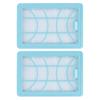 2Pcs Vacuum Cleaner Filters ABS Cleaner Replacement Parts for FC9728 FC9732 FC9735