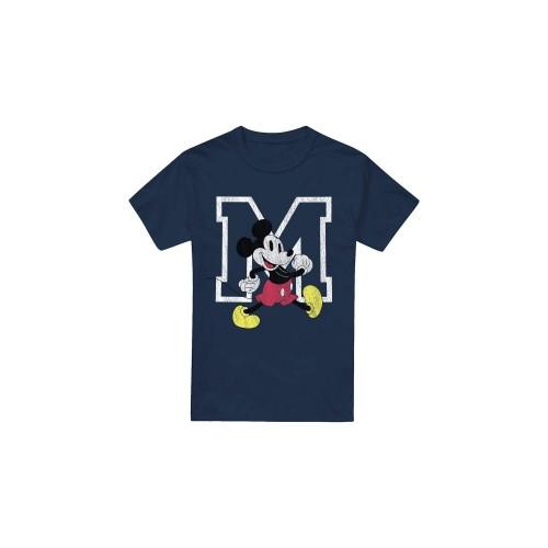 Disney Mens Mickey Mouse Classic Walk T-Shirt