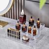 3 Tier Desktop Perfume Shelf Acrylic Cosmetic Organizer Perfume Storage Rack Doll Display Stand Kitchen Seasoning Organizer Box