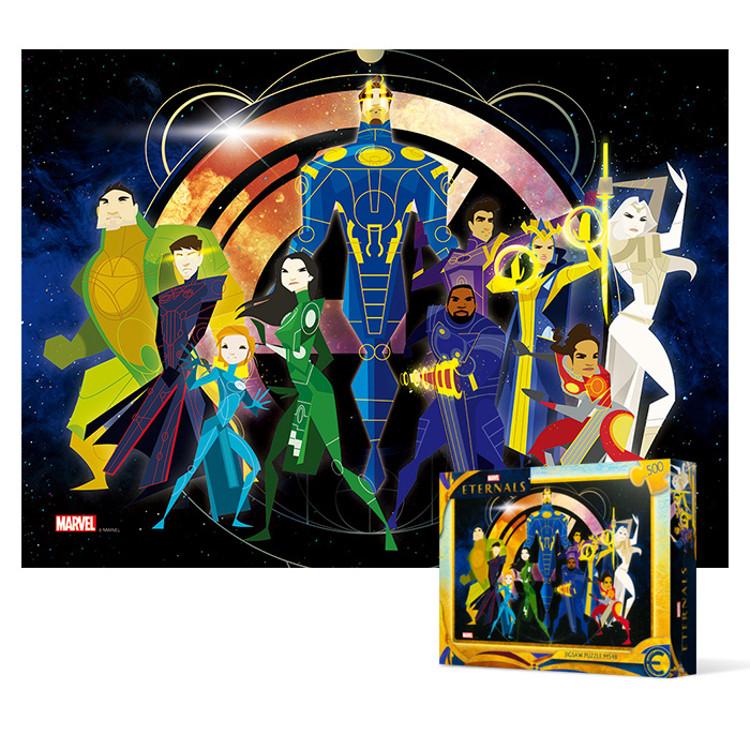 Пазл из 500 деталей - Marvel Eternals, популярный корейский пазл