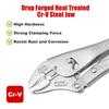 Heavy-Duty Industrial Grade C-Type Locking Pliers Multifunctional Fixed Circular Mouth Force Wrench Powerful Clamping Tool