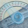 School Supplies Swing Arm 360 Degrees Protractor Goniometer Measuring Tools Pointer Angle Ruler