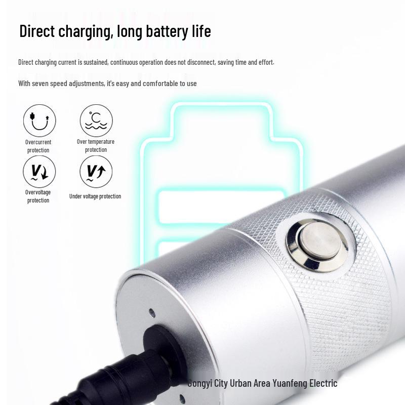Mini Electric Grinder & Engraver for Jade/Wood Carving and Polishing