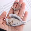 Gift Sleeping Angel Keyring For Women Animal Keychain Dog Key Chains Dog Pendant Car Keyring