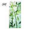 Non Adhesive Window Decal Privacy Film Stained Glass Floral Static Cling Decorative Sticker UV Blocking Heat Control for Doors Windows Decoration