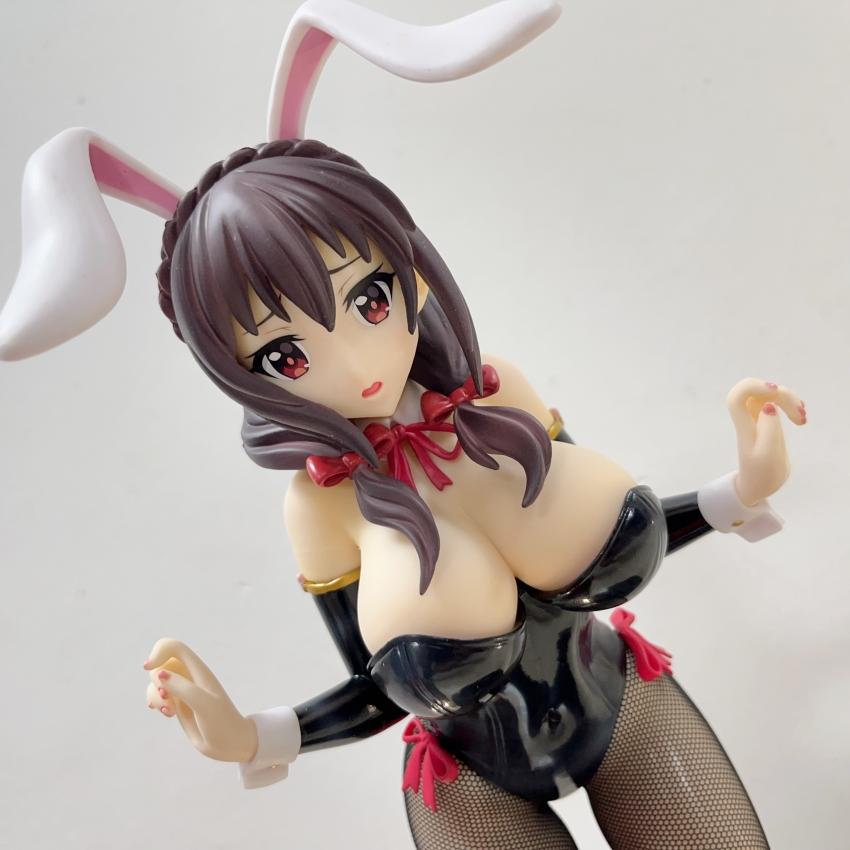 40 см KonoSuba Божье благословение на этот прекрасный мир Алая Легенда Юн Юн Фигурка Девушка-кролик Аниме Модель Для взрослой куклы Игрушки