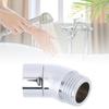 135 Degrees Shower Head Elbow Adapter Shower Arm Angle Adapter for Wall Mounted Shower or Hand Shower Easily To Install