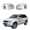 Для Suzuki Grand Vitara 2008 2009 2010 2012 2014 2015 Аксессуары для автомобиля с зеркалом заднего вида Хромированная накладка на зеркало заднего вида Стиль наклейки