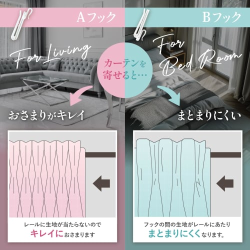 Heavy-Duty Curtain Hooks, 75mm, Adjustable, 10-Pack, Inspected, White, Safewings (10-Pack)