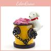 Small Dog Fire Hydrant Garden Ornament Made Of Resin With Kawaii Japanese Style For Home Decor And Gifts