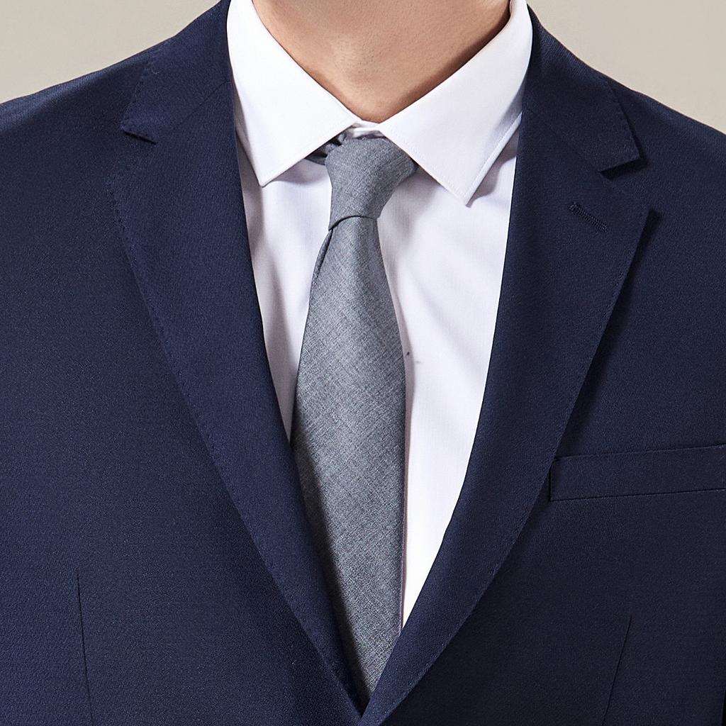 Two Piece Western Set High-End Light Luxury Business Casual Formal Suit Men's Wedding Suit Groom Dress