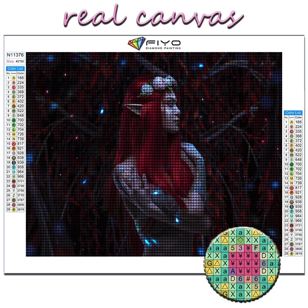 5D Diy Алмазная картина Киберпанк Сексуальное искусство Вышивка крестом Полный Алмазная вышивка Мозаика